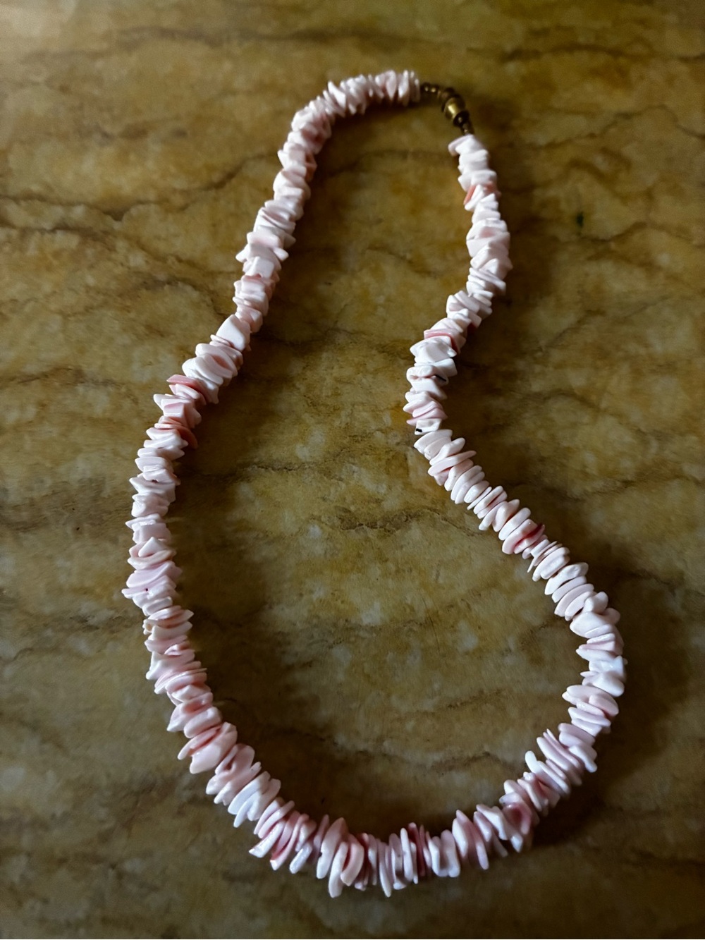 Antique shell necklace